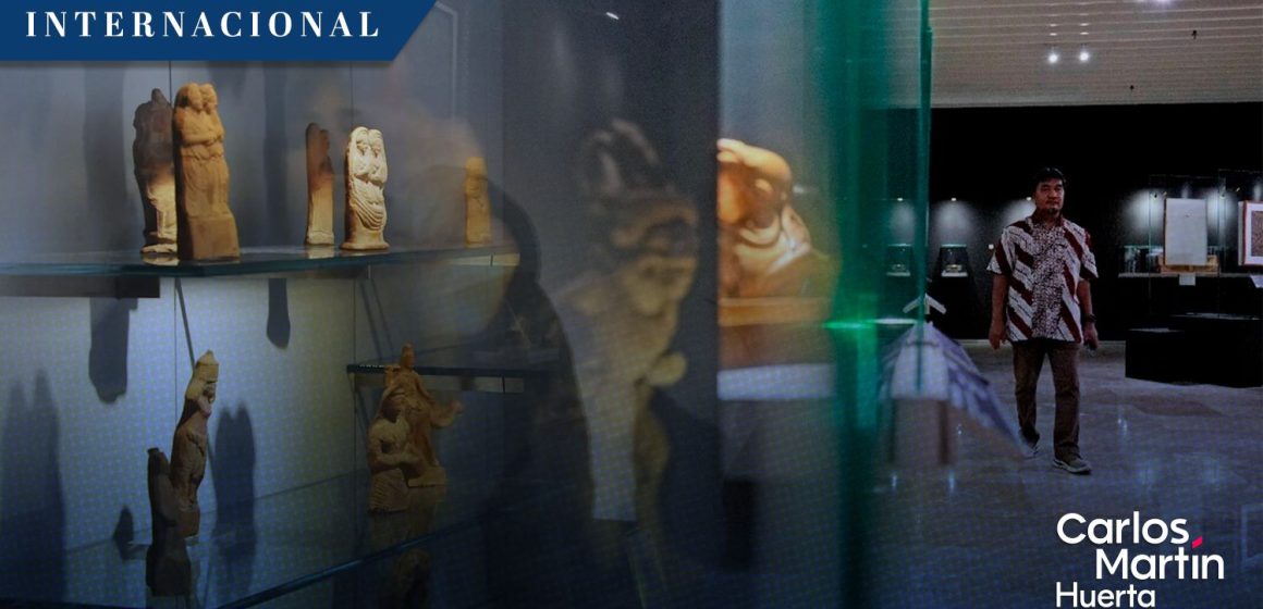 Robo Museo Nacional de Damasco Roban estatuas de la era romana del Museo Nacional de Damasco