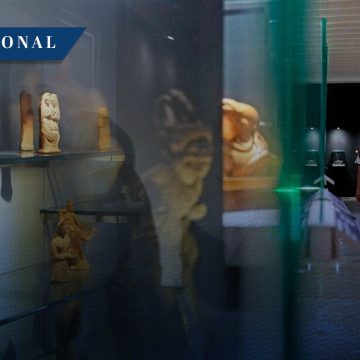 Robo Museo Nacional de Damasco Roban estatuas de la era romana del Museo Nacional de Damasco
