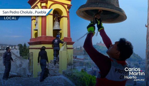 San Pedro Cholula refuerza protocolos de seguridad previo al Concierto de Campanas del Vaniloquio 2025