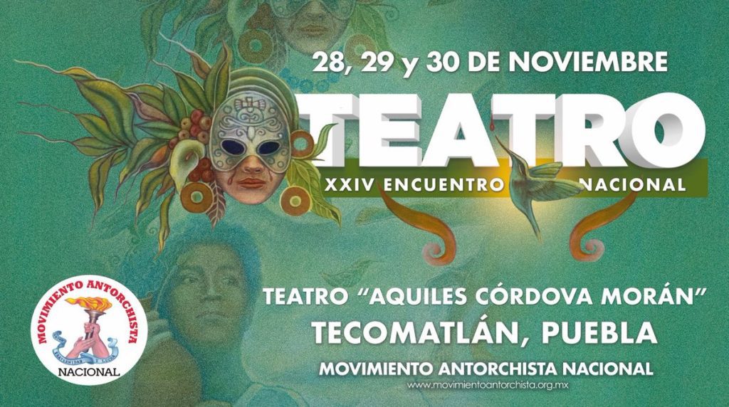 Tecomatlán recibirá el Encuentro Nacional de Teatro 2025