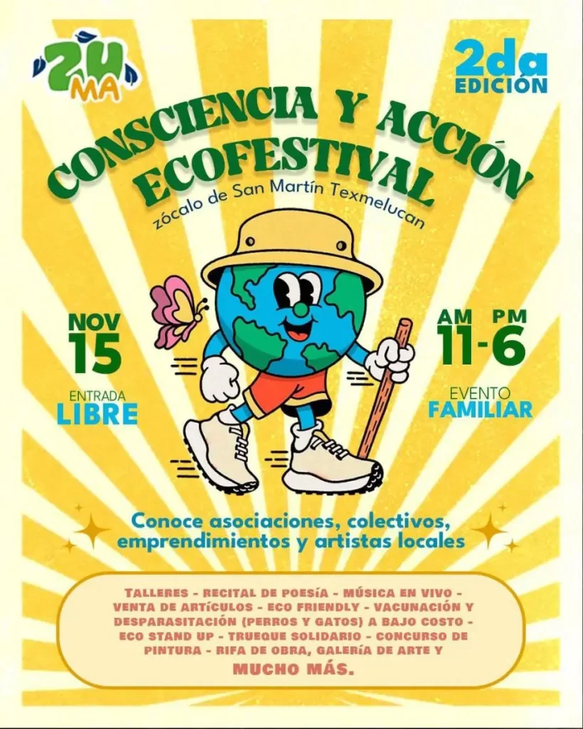 Texmelucan se prepara para su Ecofestival 2025