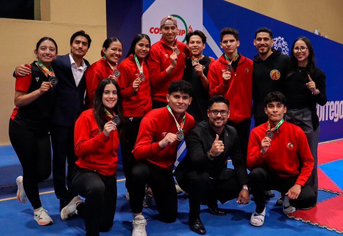 UPAEP brilla en el Nacional de Taekwondo con 9 medallas 2 e1762196570813