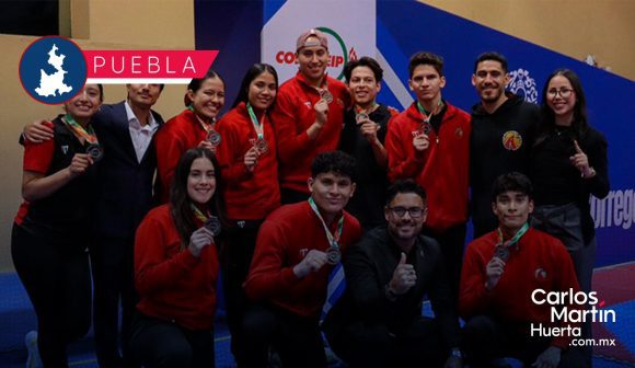 UPAEP brilla en el Nacional de Taekwondo con 9 medallas