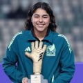 Valentina Murrieta, portera de México Sub-17, conquista el Guante de Oro