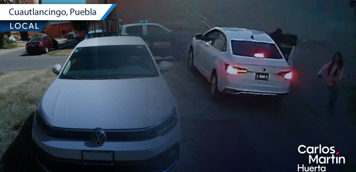 SSC Cuautlancingo asegura vehículo vinculado a intento de ‘levantón’ de mujeres