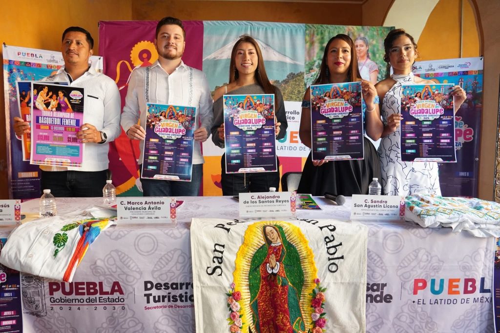 Venustiano Carranza invita a su Feria Patronal 2025 en honor a la Virgen de Guadalupe