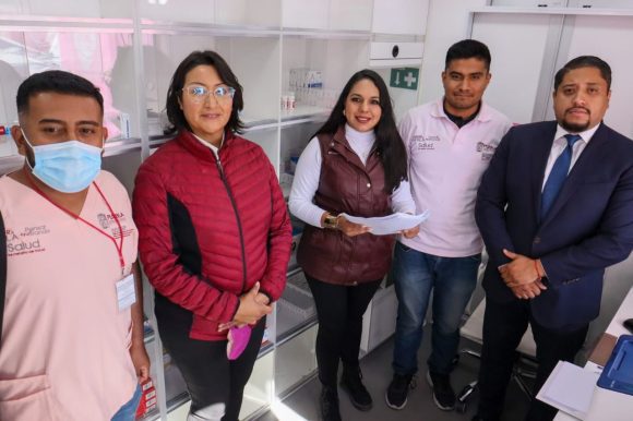 La Caravana de la Mujer ofrece servicios gratuitos de salud a las y los cholultecas
