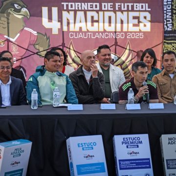 Omar Muñoz presenta “Torneo Cuatro Naciones” previo al “Mundial Sub 17 Qatar 2026”
