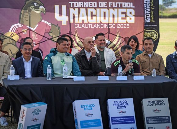 Omar Muñoz presenta “Torneo Cuatro Naciones” previo al “Mundial Sub 17 Qatar 2026”