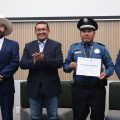 Pavel Gaspar Rinde homenaje a elementos de Seguridad Pública, Turística y Bomberos
