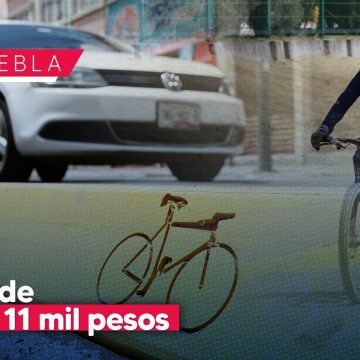 ¡OFICIAL! Multarán con más de 11 mil pesos a quien invada la ciclovía en Puebla