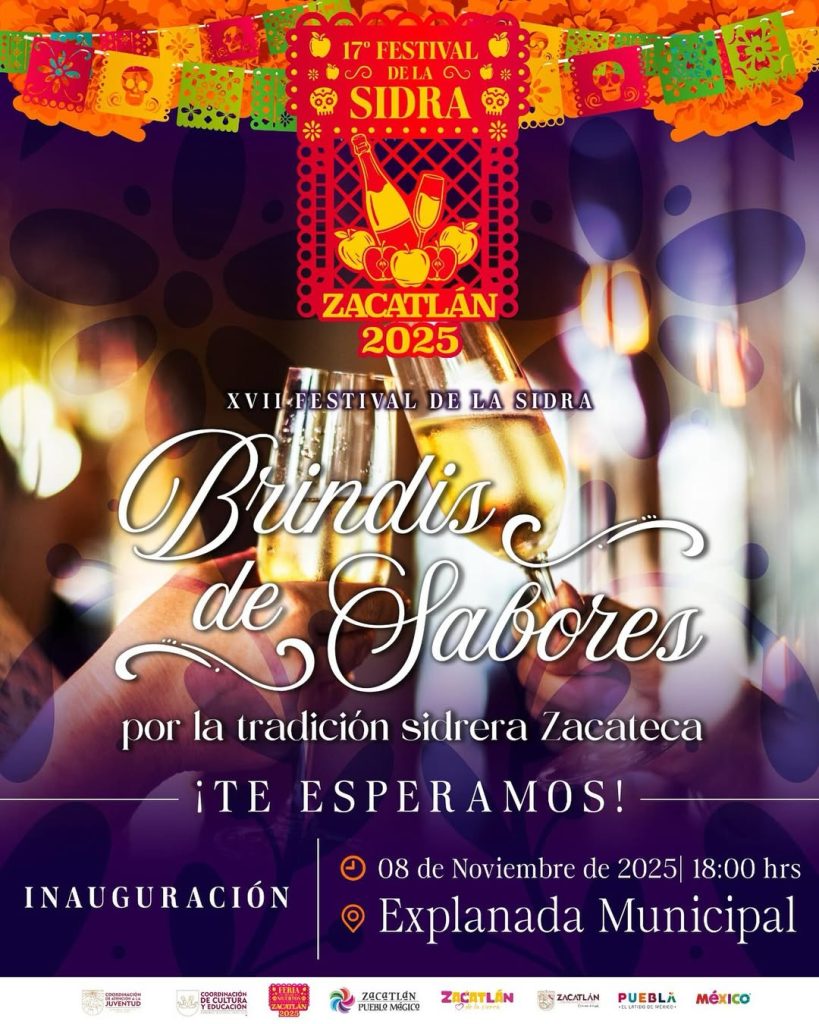 Zacatlán está listo para el Festival de la Sidra 2025 1 Zacatlán está listo para el Festival de la Sidra 2025