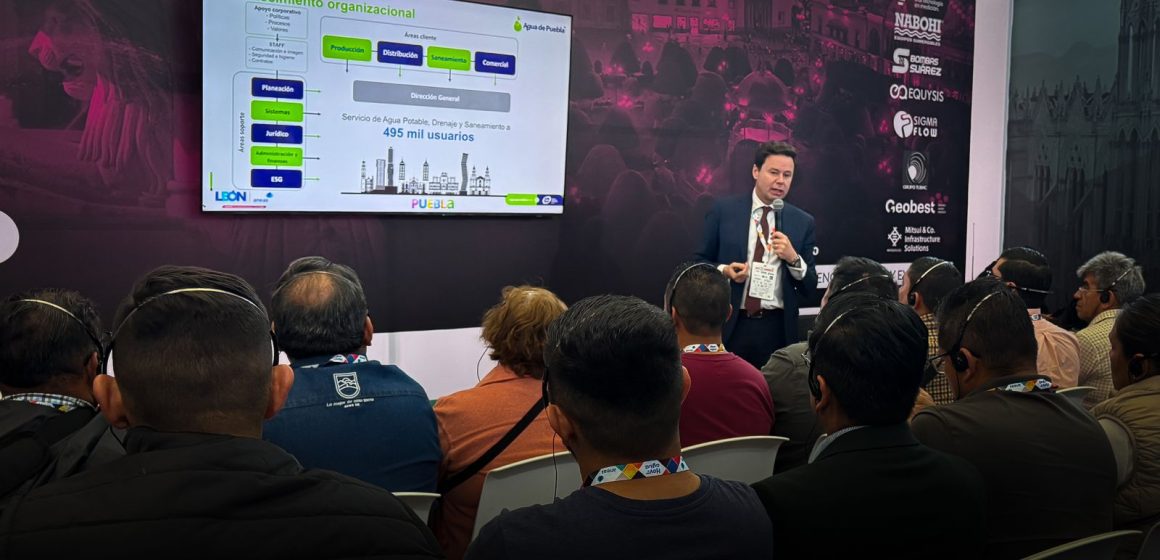 Innovación, liderazgo y eficiencia: Agua de Puebla comparte su estrategia de transformación en ANEAS 2025