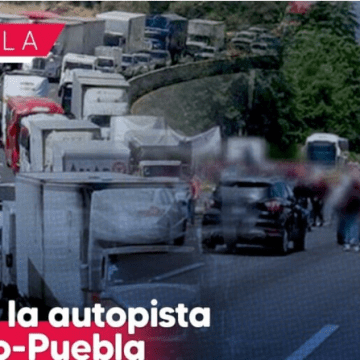 bloqueo Pobladores de Santa Rita Tlahuapan bloquean la autopista México-Puebla para exigir entrega de un cuerpo