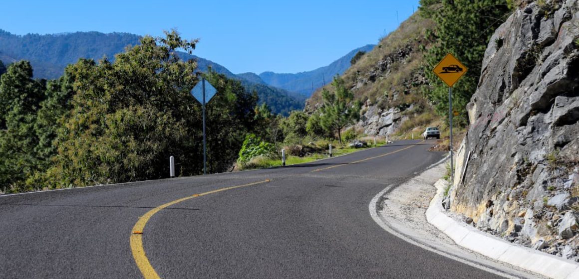 carretara Avanza Carretera Interserrana, obra estratégica que conectará la Sierra Norte