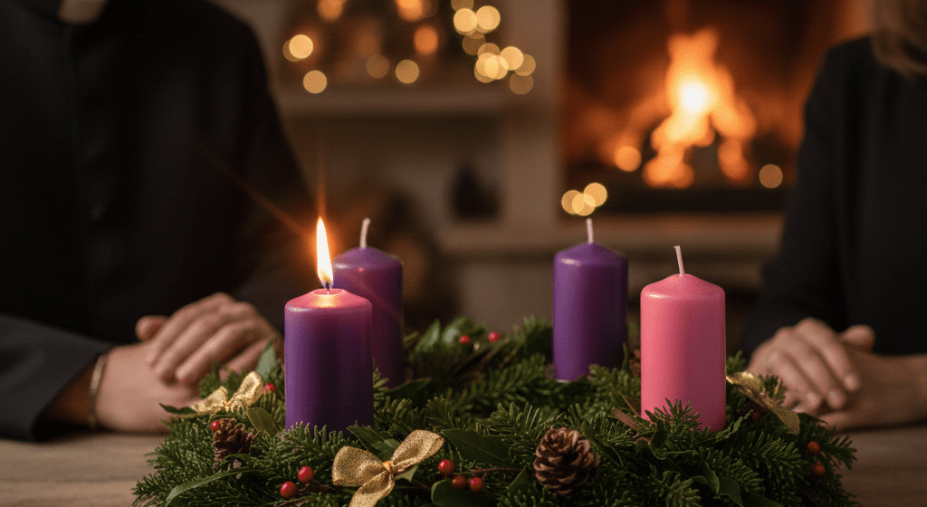Arquidiócesis de Puebla detalla el significado de la Corona de Adviento