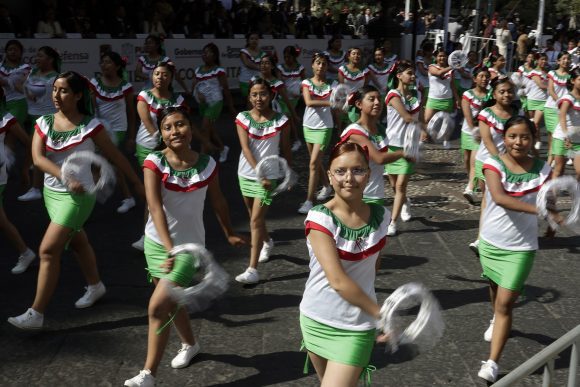 Desfile del 115 Aniversario de la Revolución Mexicana en Puebla concluye con Saldo Blanco