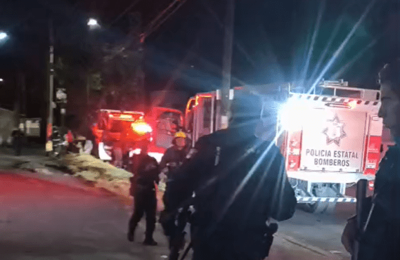 Fuga de gas en Ignacio Zaragoza movilizó a Protección Civil y Bomberos