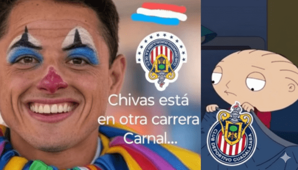 Los memes del error de “Chicharito” y la eliminación de Chivas
