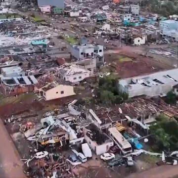 tornado Brasil Tornado en Brasil deja cinco muertos y más de 430 heridos