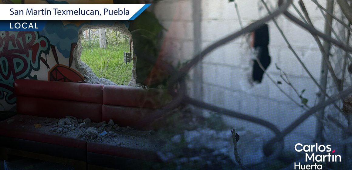 ¡Alerta en Texmelucan! Roban barbería tras perforar una de sus bardas ¡Alerta en Texmelucan! Roban barbería tras perforar uno de sus muros