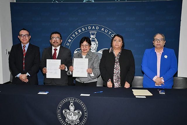1A_Firma_0 Firman convenio BUAP y la Secretaría Anticorrupción y Buen Gobierno del Estado de Puebla