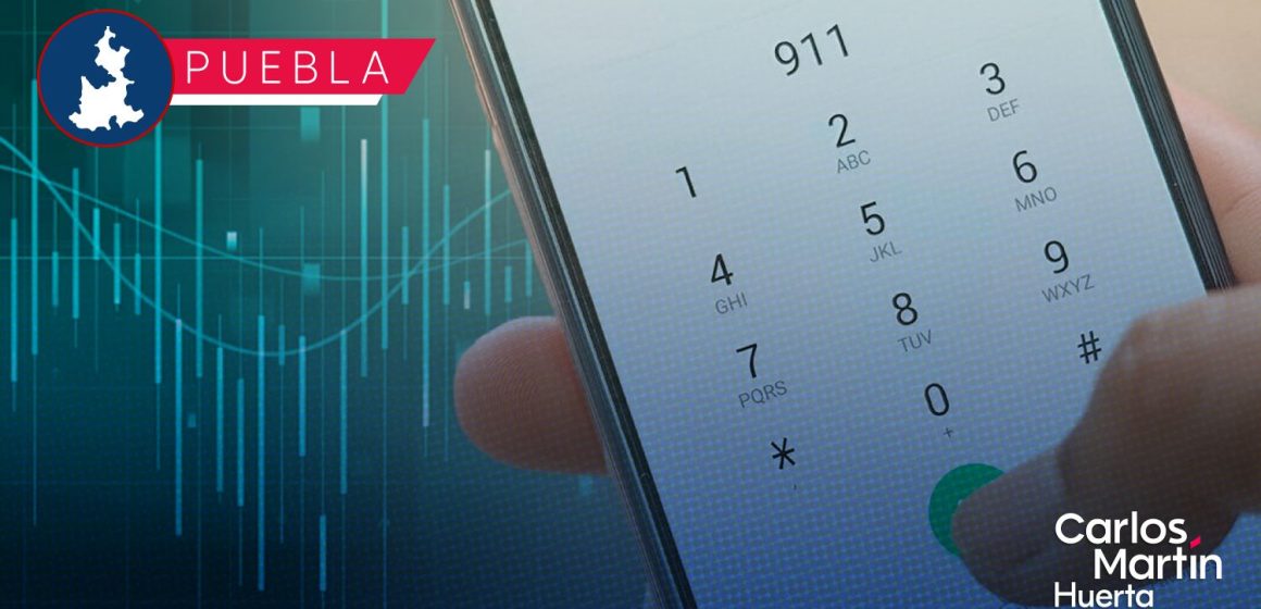 911 Puebla Falsas el 76% de las llamadas al 911 en Puebla