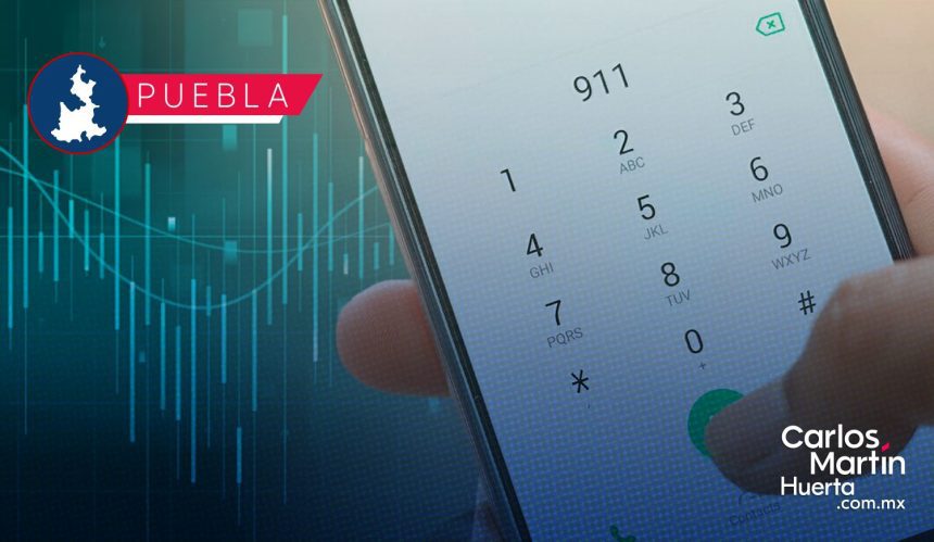 Falsas el 76% de las llamadas al 911 en Puebla