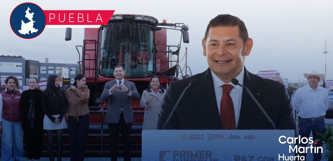 Alejandro Amenta - primer informe - campo En primer año de gobierno renace el campo poblano con más de 1,600 mdp: Armenta