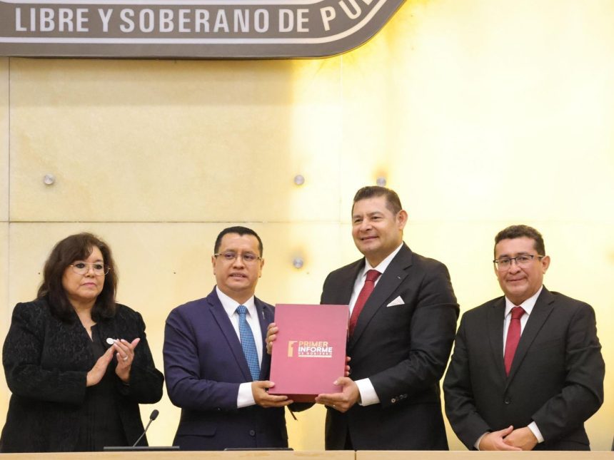 Congreso del Estado respalda primer año de la administración de Alejandro Armenta