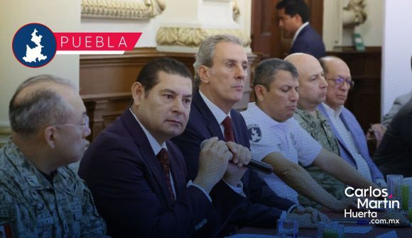 Refuerzan seguridad en Puebla con coordinación de los tres órdenes de gobierno