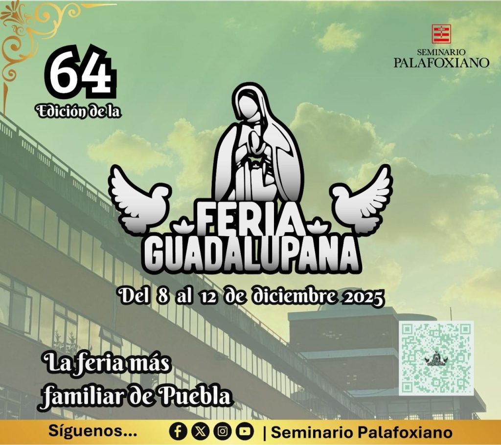 Alistan la Feria Guadalupana 2025 en el Seminario Palafoxiano