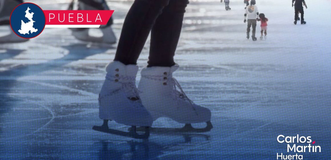 Angelópolis anuncia el regreso de su pista de hielo gratis Angelópolis anuncia el regreso de su pista de hielo gratis