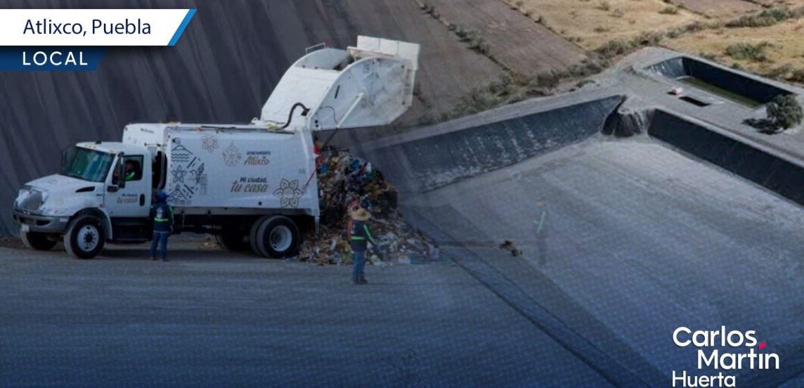 Inauguran la construcción de la segunda celda del Relleno Sanitario en Atlixco
