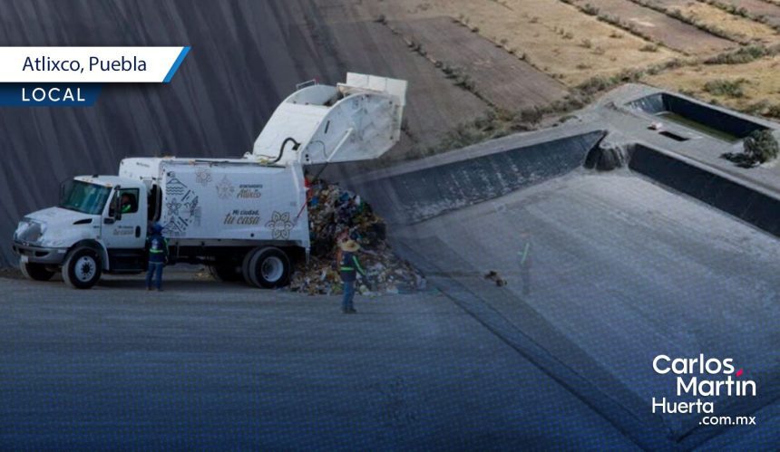 Inauguran la construcción de la segunda celda del Relleno Sanitario en Atlixco