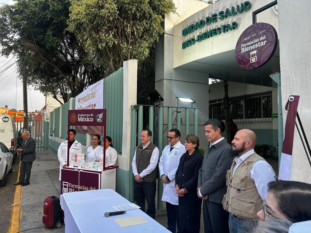 Arranca la primera etapa de las Farmacias del Bienestar en 500 puntos del Edomex
