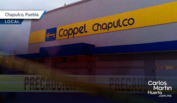 Asaltan Coppel de Chapulco; se llevan 50 mil pesos en efectivo