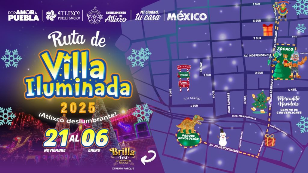 Atlixco invita a su Pijamada Real en la Villa Iluminada 2025 3