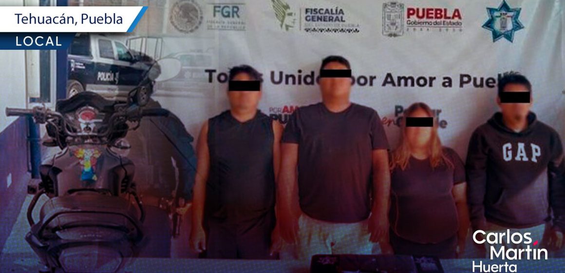 Desmantelan banda de extorsionadores en Tehuacán