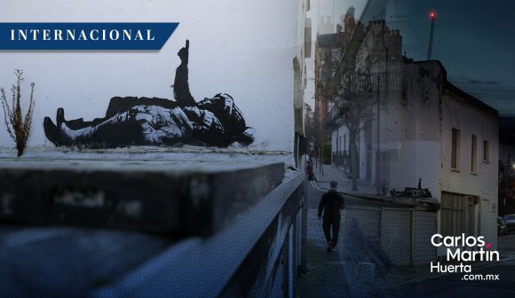 Aparece nueva obra de Banksy en Londres previo a Navidad
