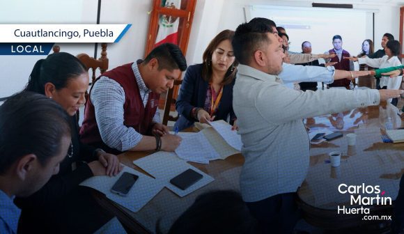 Instalan el COMCA en Cuautlancingo para la prevención de adicciones