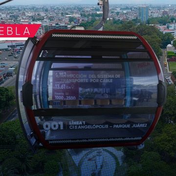 Cablebús Puebla Cablebús de Puebla costará entre 10 y 12 pesos, anuncia Armenta