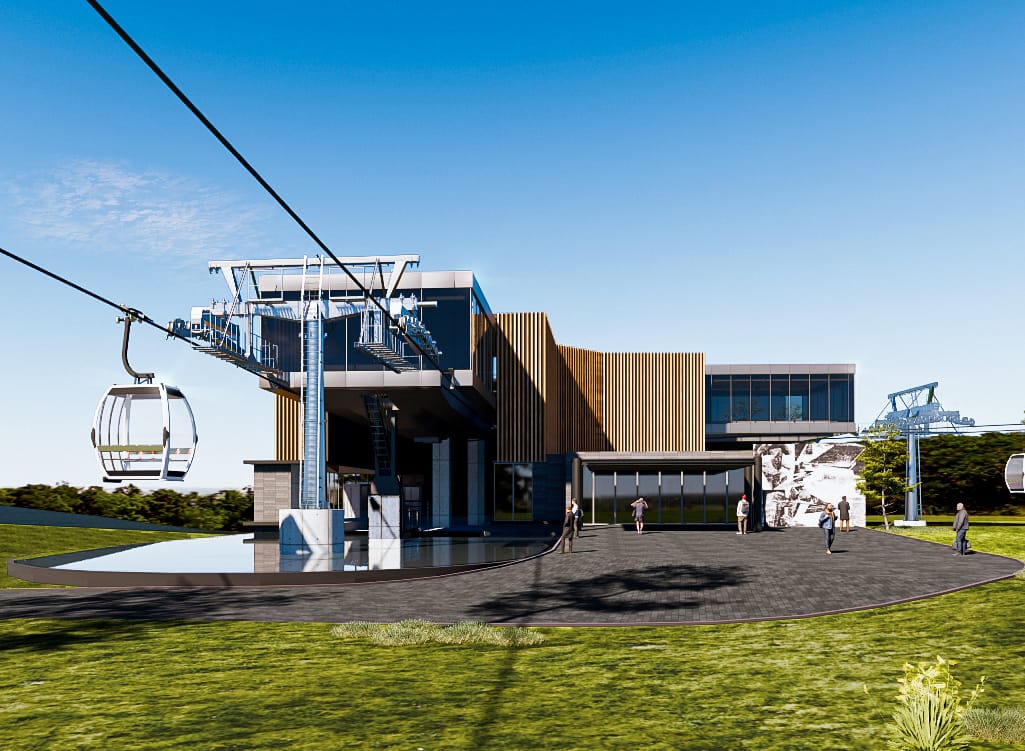 Con Sistema de Transporte por Cable, Gobierno Estatal conectará puntos estratégicos con seguridad 1 Cablebus maqueta