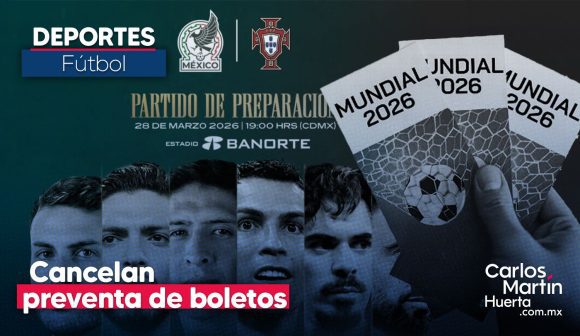 Cancelan preventa para el México vs Portugal por ‘actividad inusual’; habrá nueva fecha
