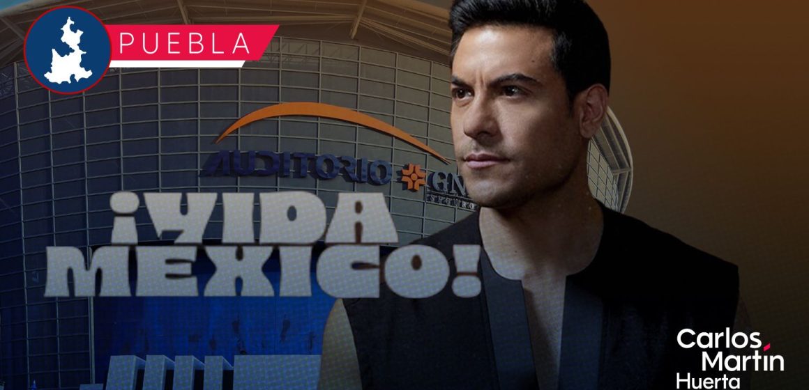 Carlos Rivera llega a Puebla con su gira “Vida México 2026”
