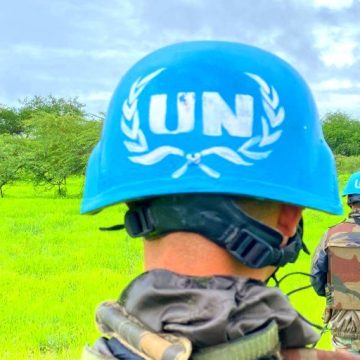 Cascos azules - ONU Drones impactan base de la ONU en Sudán cobran la vida de seis cascos azules