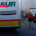 Choque entre autobuses deja víctimas y heridos en la carretera Puebla-Tlapa