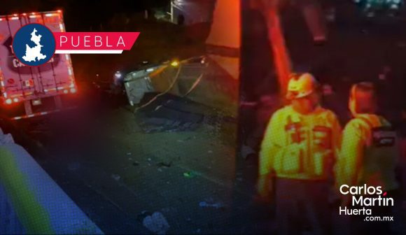 Choque múltiple en la autopista México-Puebla deja a un peregrino fallecido y provoca cierre parcial Choque múltiple en la autopista México-Puebla deja a un peregrino fallecido y provoca cierre parcial
