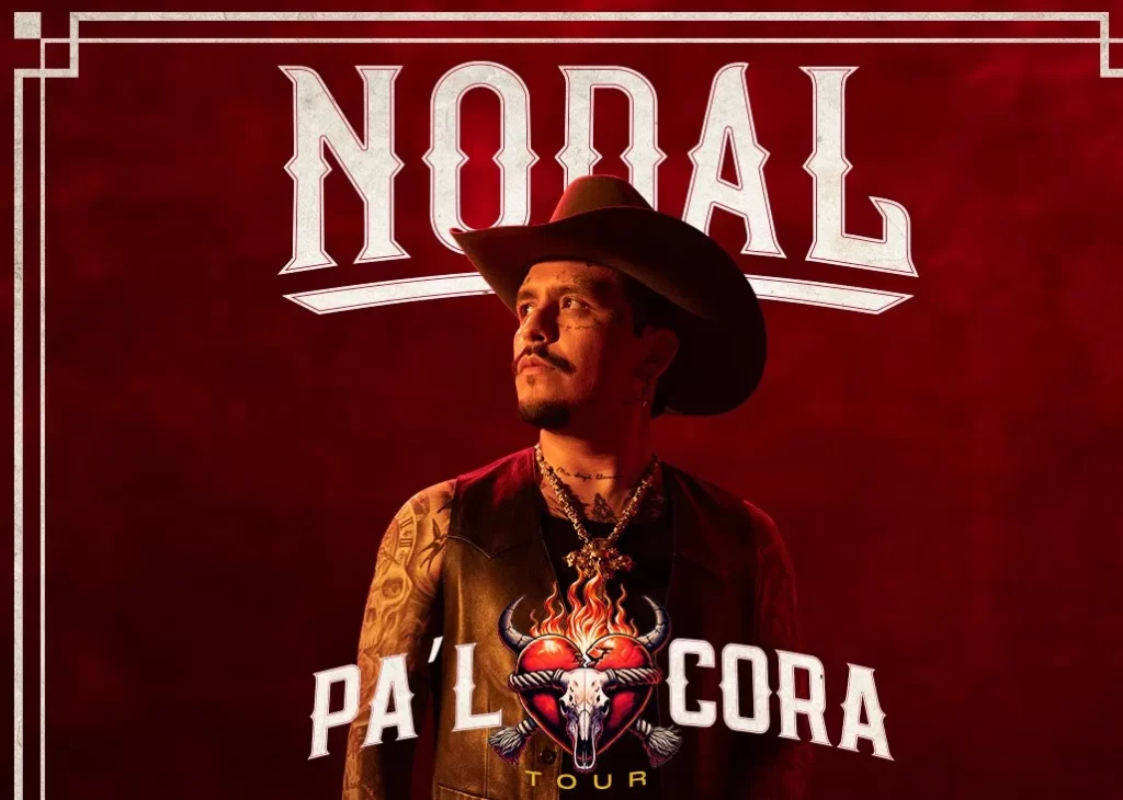 Christian Nodal llega a Puebla en 2026 con su gira “Pal Cora”