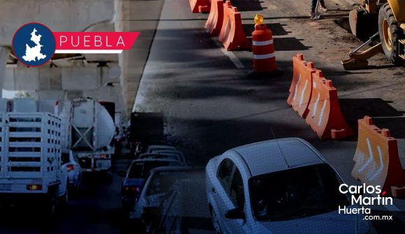 Cierre parcial en la autopista México-Puebla: Obras de rehabilitación del 8 al 12 de diciembre